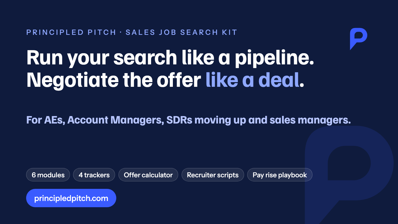 The Sales Job Search Kit cover